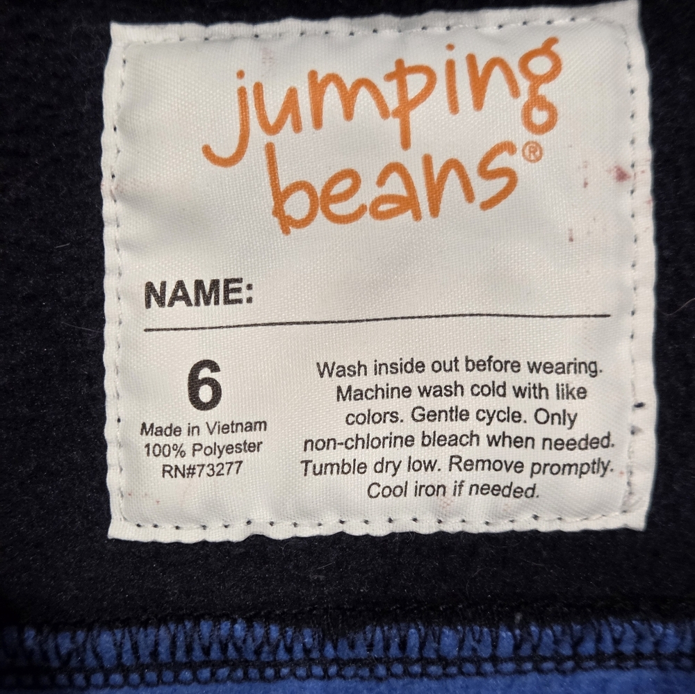 Jumping Beans Navy and Royal Blue Jacket - Picture 2 of 2